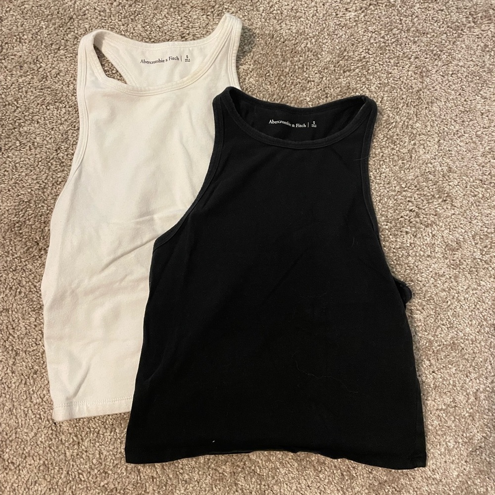 Abercrombie scuba tanks, black and white pack
